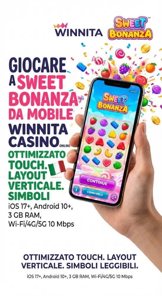 Giocare a Sweet Bonanza da mobile