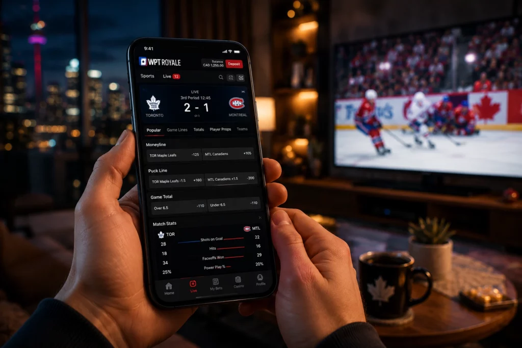 Betting from Mobile Devices